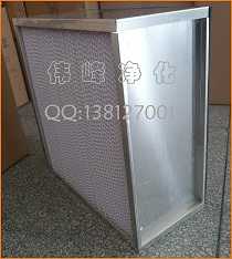 高效過濾器HEPA 高效過濾器濾紙 鋁框高效,吳江偉峰凈化設備有限公司